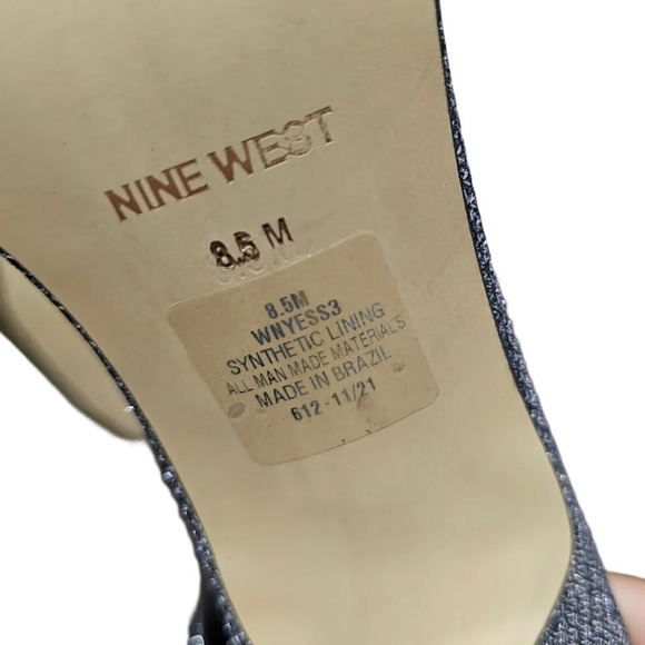 Nine West Yess Women's Ankle Strap Dress Sandals NIB - Picture 8 of 8